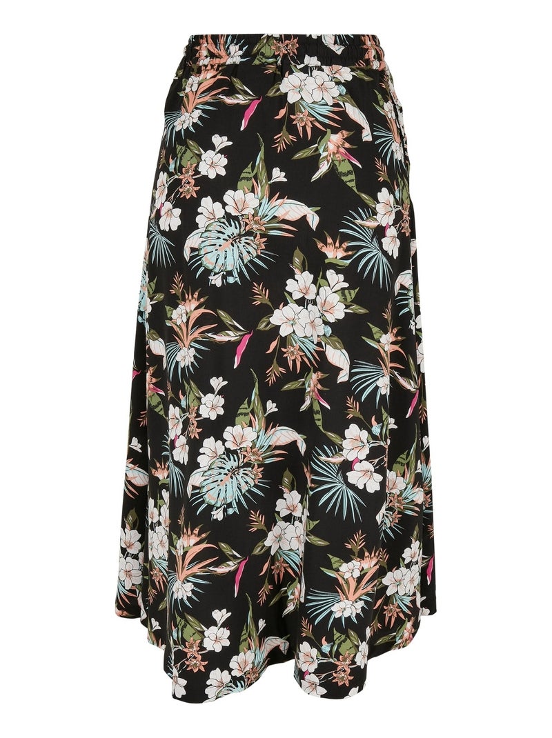 Urban Classics - Jupe mi-longue Noir - Kiabi