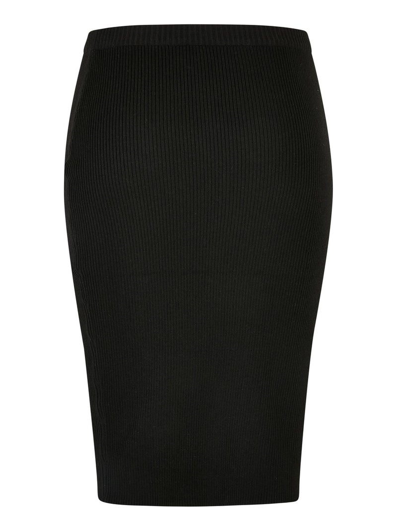 Urban Classics - Jupe mi-longue Noir - Kiabi