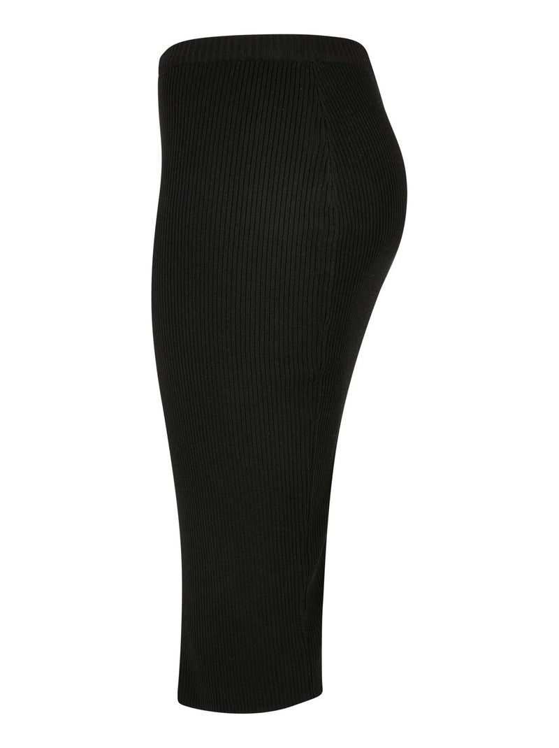 Urban Classics - Jupe mi-longue Noir - Kiabi