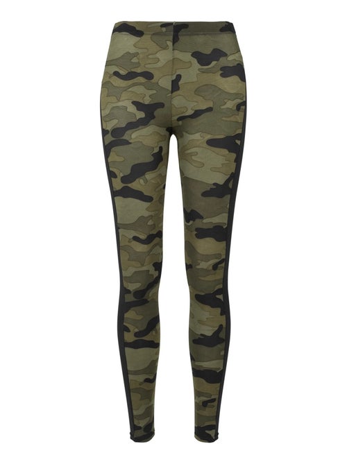Urban Classics - Legging motif/style camouflage et rayure - Kiabi