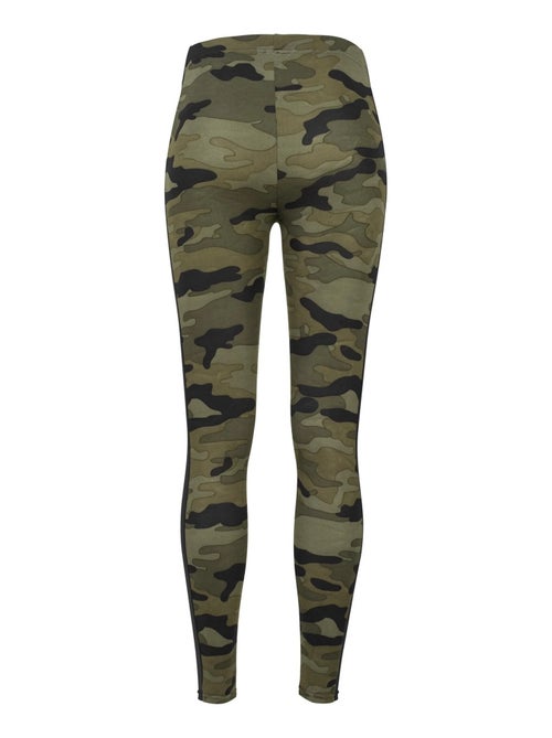 Urban Classics - Legging motif/style camouflage et rayure - Kiabi