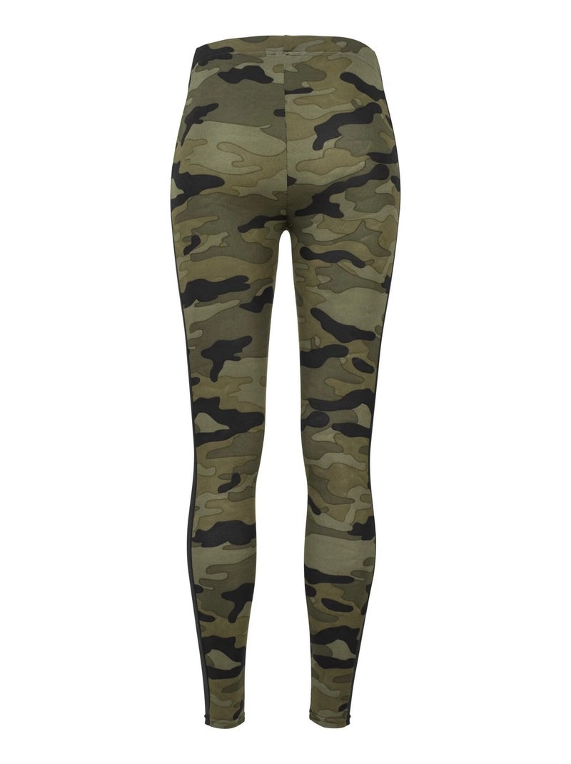 Urban Classics - Legging motif/style camouflage et rayure Vert forêt - Kiabi