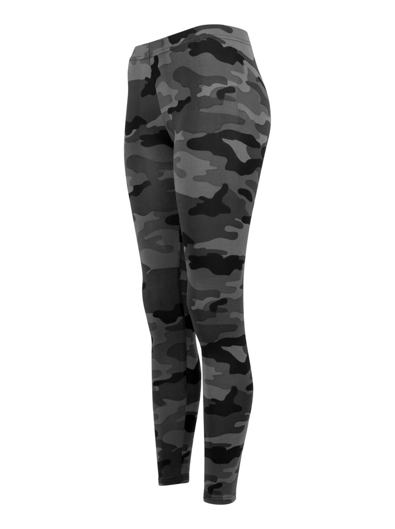 Urban Classics - Legging motif/style camouflage Noir - Kiabi