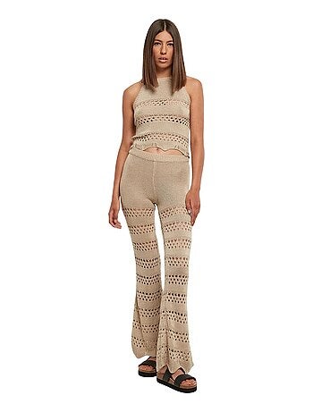 Urban Classics - Legging motif/style Crochet