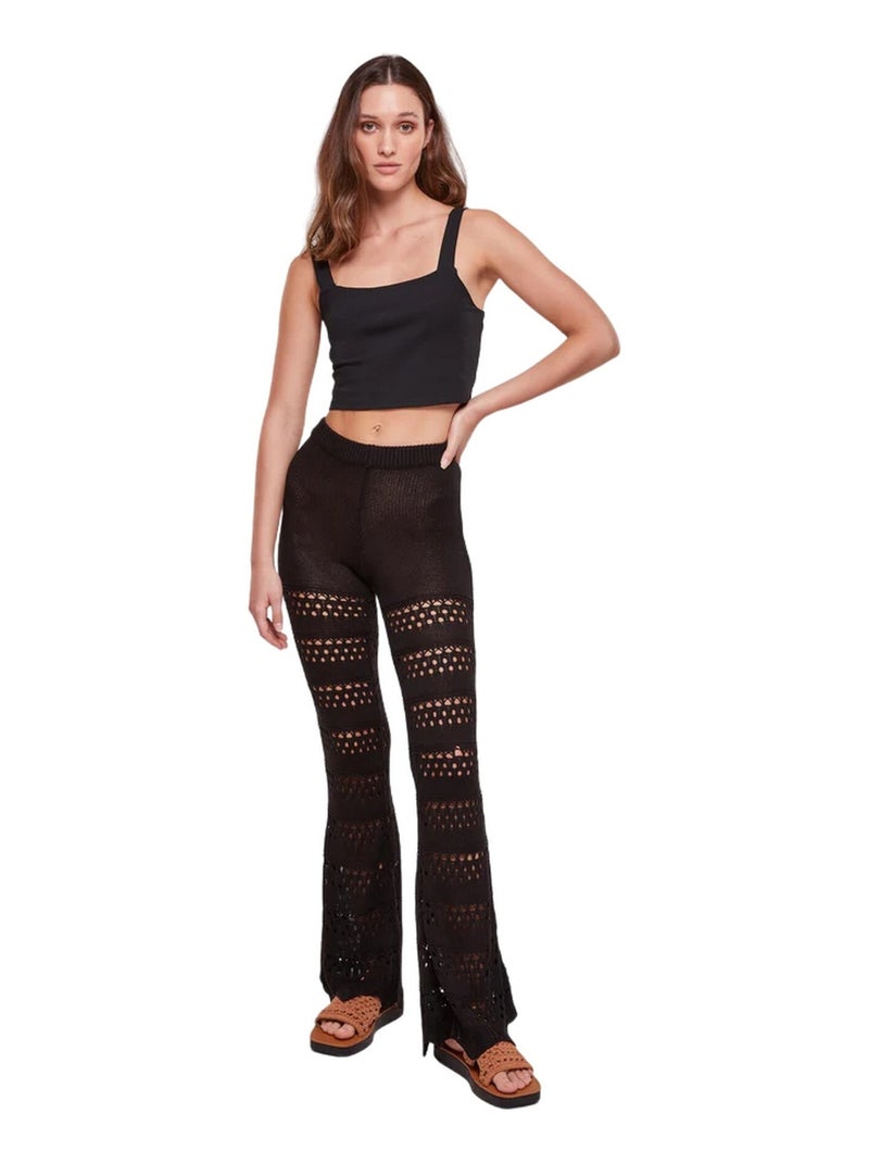 Urban Classics - Legging motif/style Crochet Noir - Kiabi