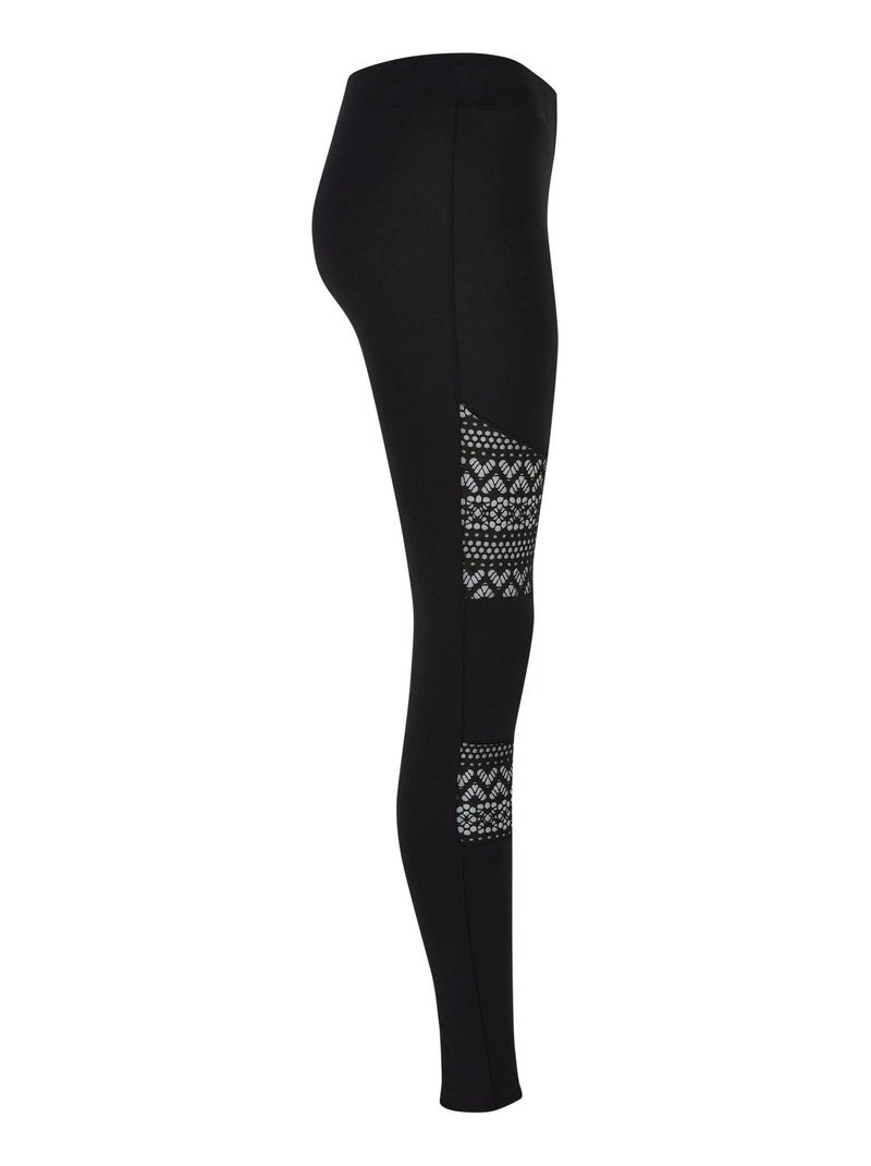 Urban Classics - Legging motif/style Crochet Noir - Kiabi