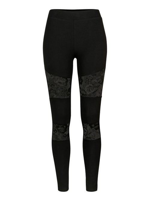 Urban Classics - Legging motif/style Détail en dentelle - Kiabi