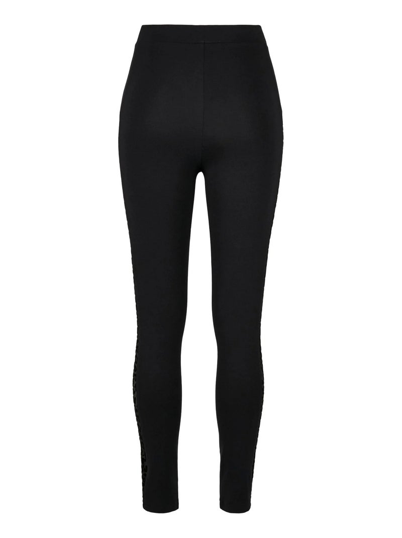 Urban Classics - Legging motif/style imprimé floqué Noir - Kiabi