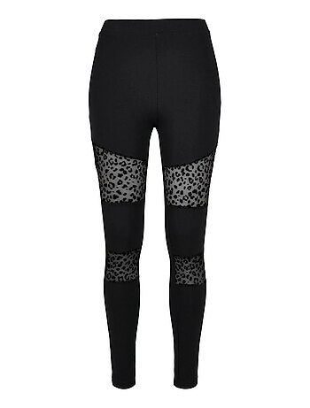 Urban Classics - Legging motif/style imprimé floqué