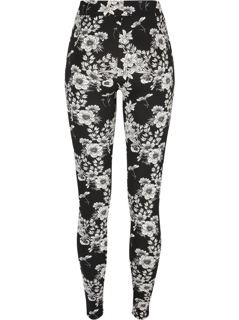 Urban Classics - Legging motif/style imprimé léopard Noir - Kiabi