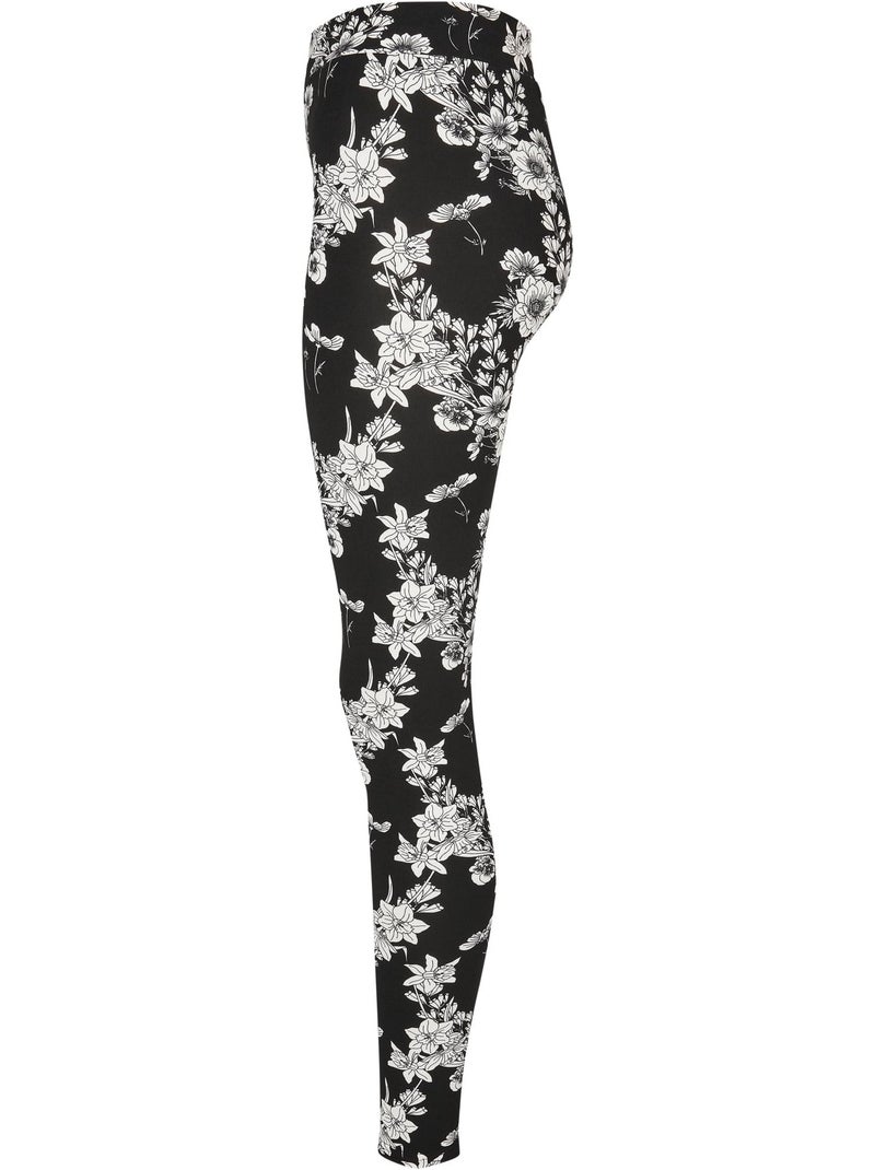 Urban Classics - Legging motif/style imprimé léopard Noir - Kiabi