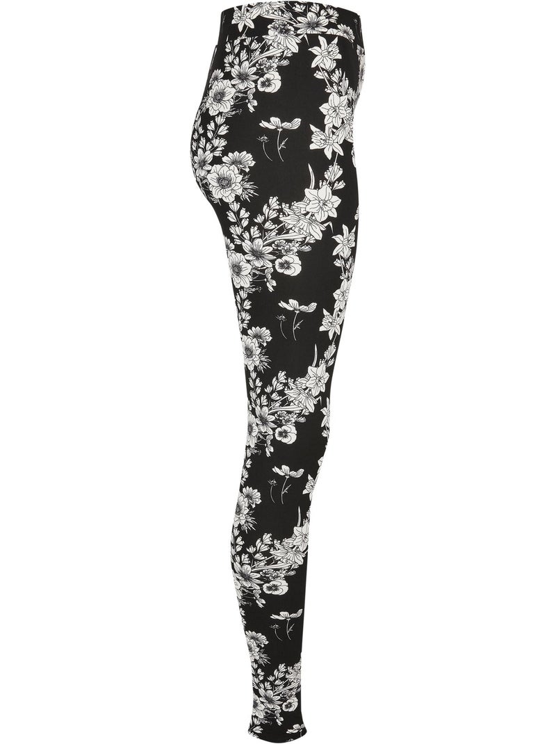 Urban Classics - Legging motif/style imprimé léopard Noir - Kiabi