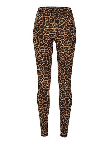 Urban Classics - Legging motif/style imprimé léopard