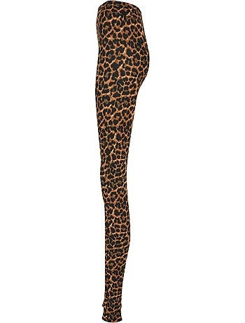 Urban Classics - Legging motif/style imprimé léopard