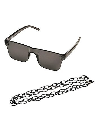Urban Classics - Lunettes de soleil avec chaîne