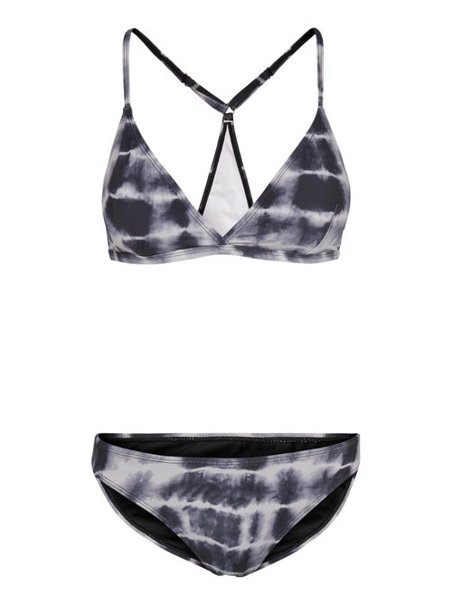 Urban Classics - Maillot de bain 2 pièces motif/style triangle tie-dye - Kiabi