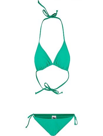 Urban Classics - Maillot de bain 2 pièces motif/style Triangle
