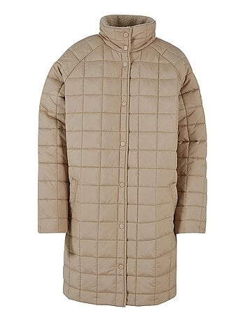 Urban Classics - Manteau motif/style matelassé
