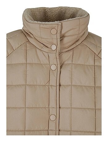 Urban Classics - Manteau motif/style matelassé