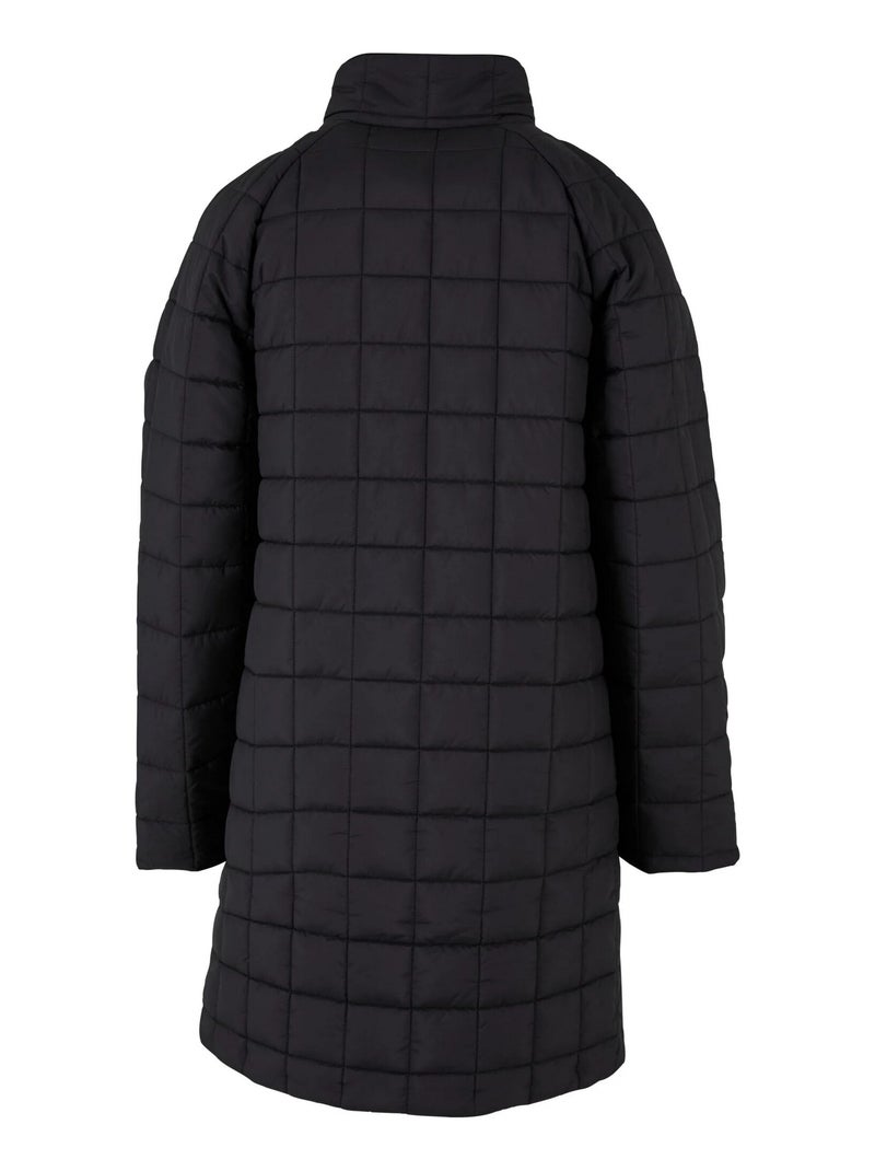 Urban Classics - Manteau motif/style matelassé Noir - Kiabi