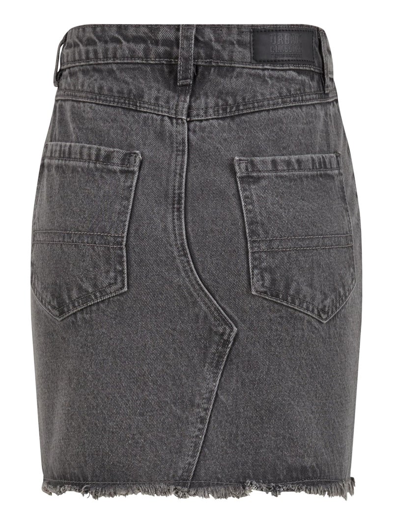 Urban Classics - Mini jupe Gris moyen - Kiabi