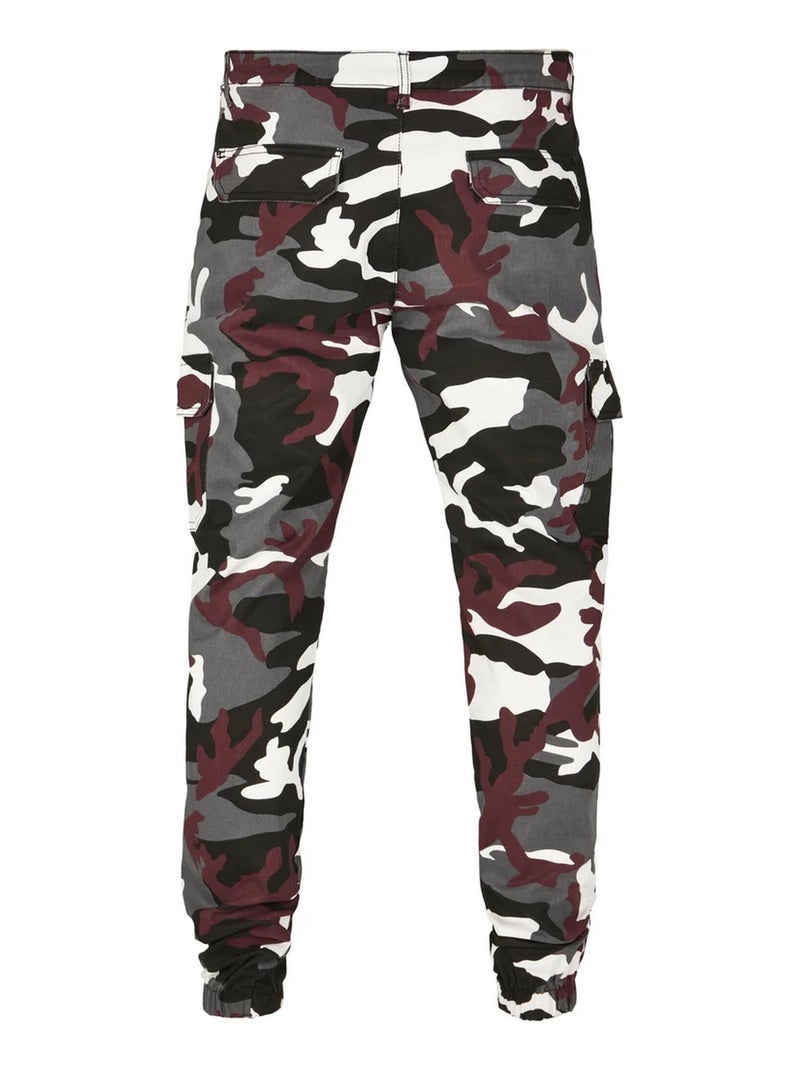 Urban Classics - Pantalon à poches 2.0 Bordeaux - Kiabi