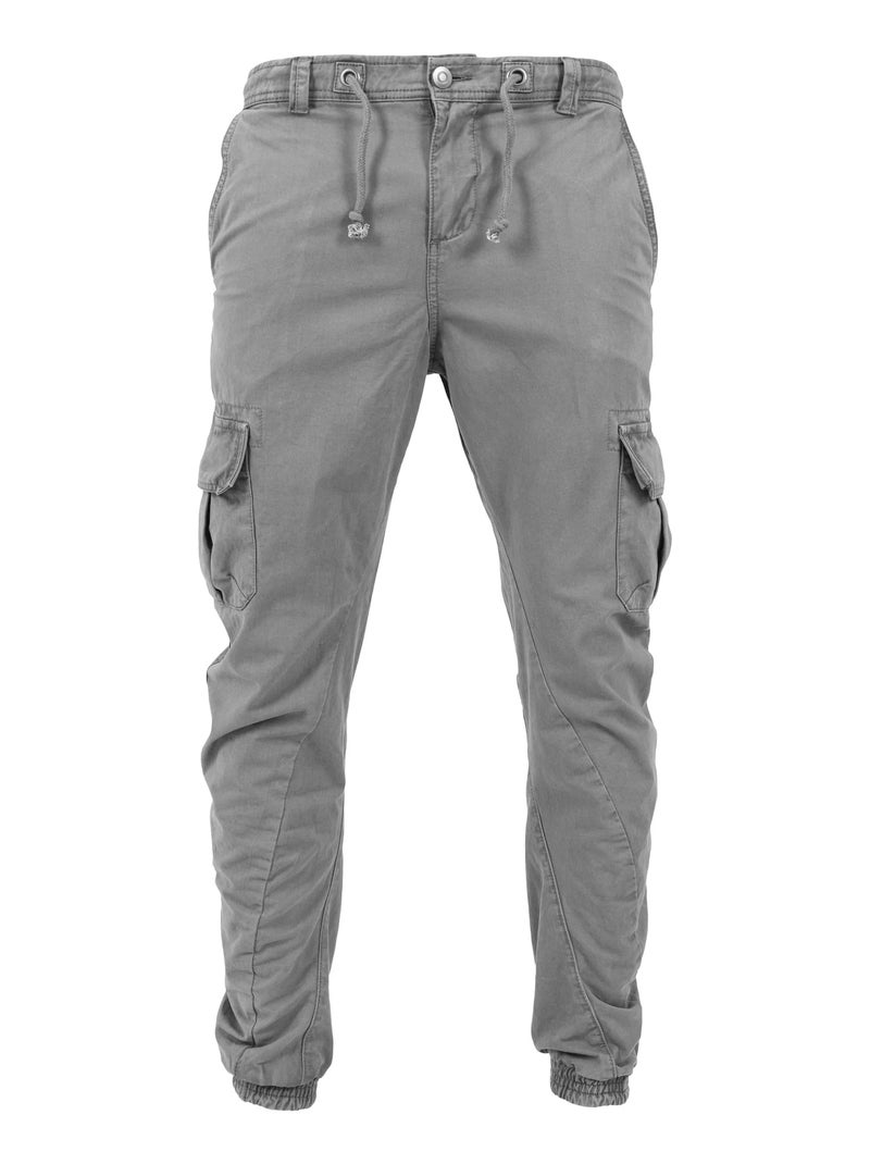 Urban Classics - Pantalon à poches Gris - Kiabi