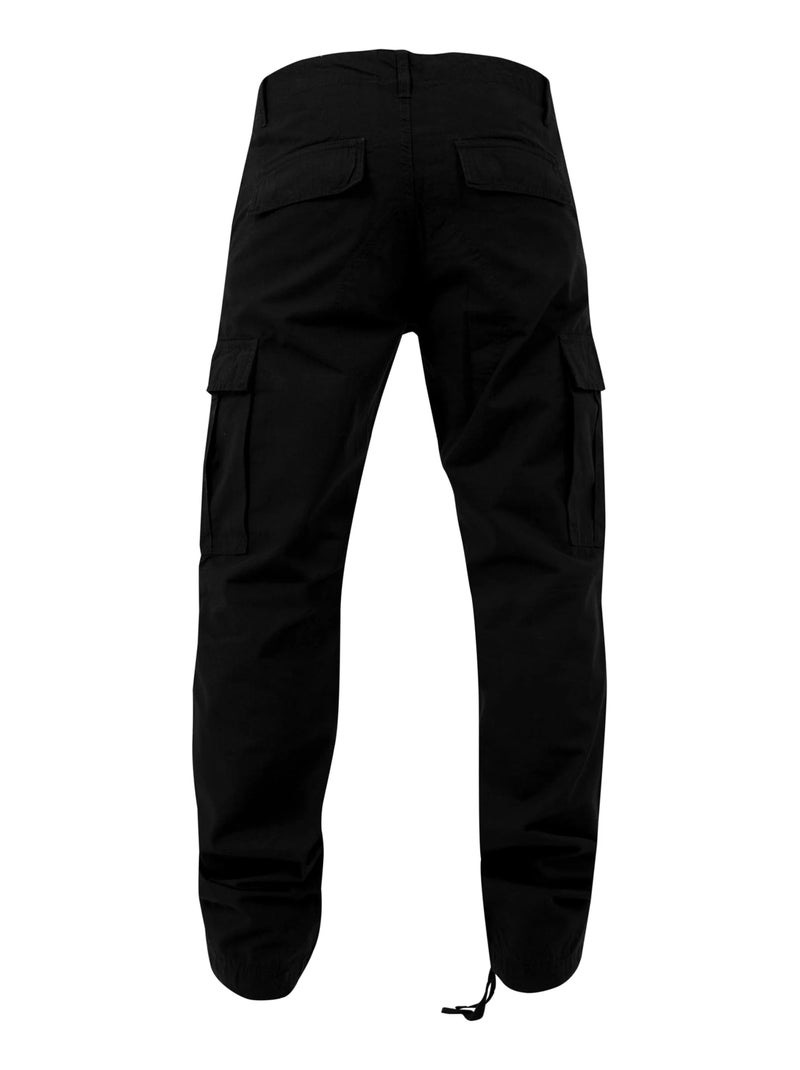 Urban Classics - Pantalon à poches Noir - Kiabi