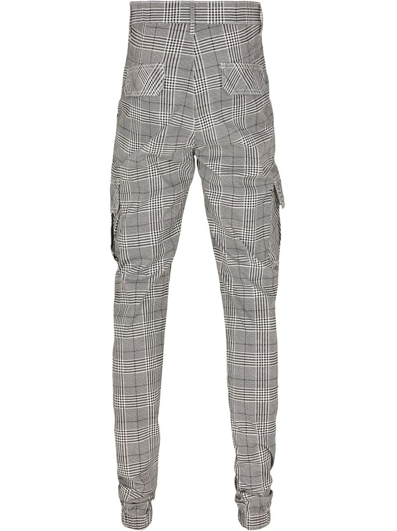 Urban Classics - Pantalon de jogging à poches Blanc Noir - Kiabi