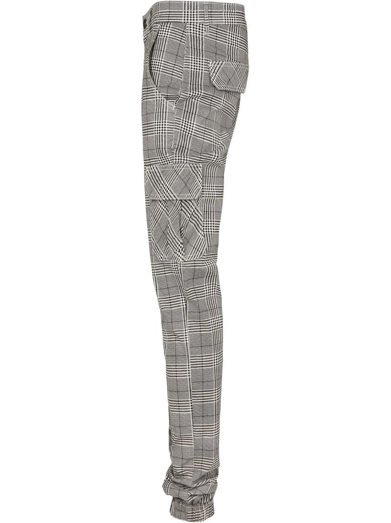 Urban Classics - Pantalon de jogging à poches Blanc Noir - Kiabi