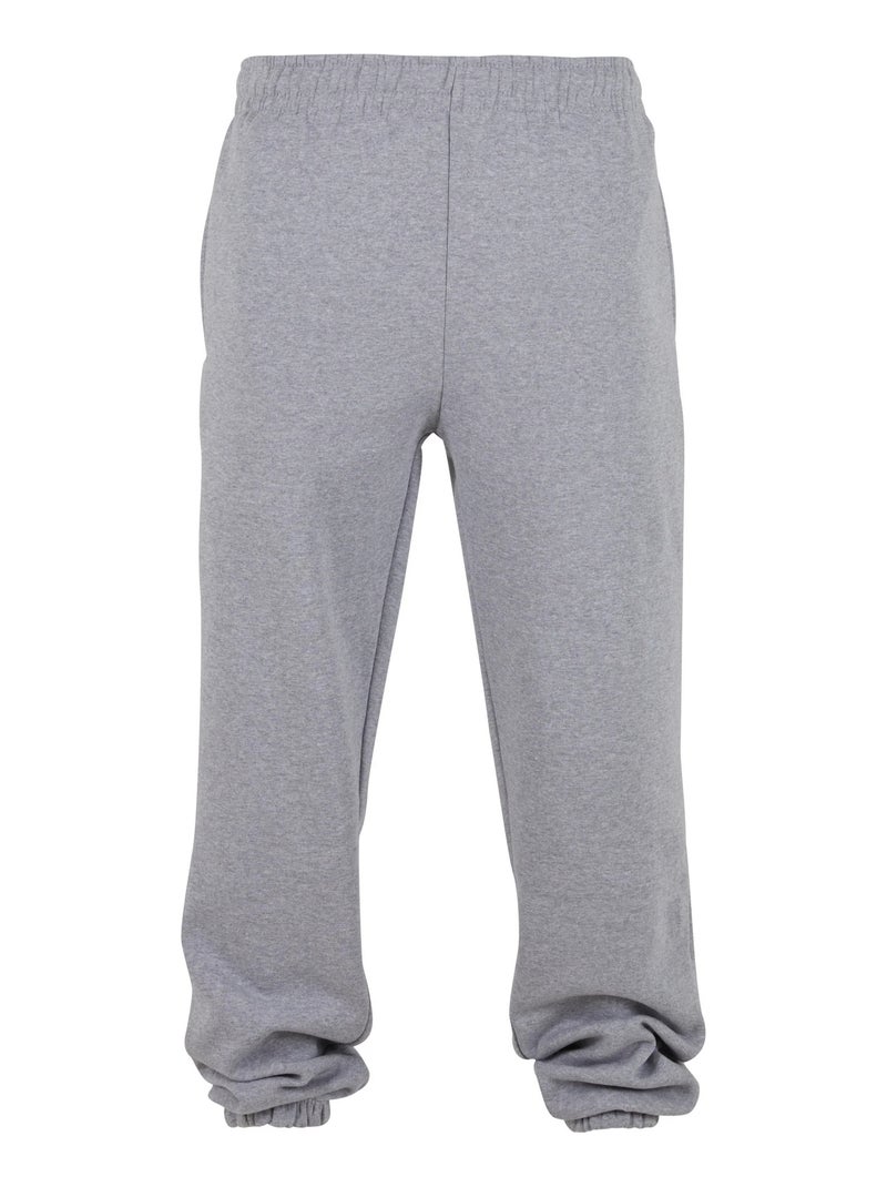 Urban Classics - Pantalon de jogging BASIC Gris chiné - Kiabi