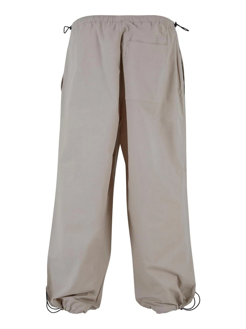 Urban Classics - Pantalon motif/style Parachute Beige - Kiabi