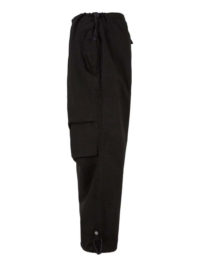 Urban Classics - Pantalon motif/style Parachute Noir - Kiabi