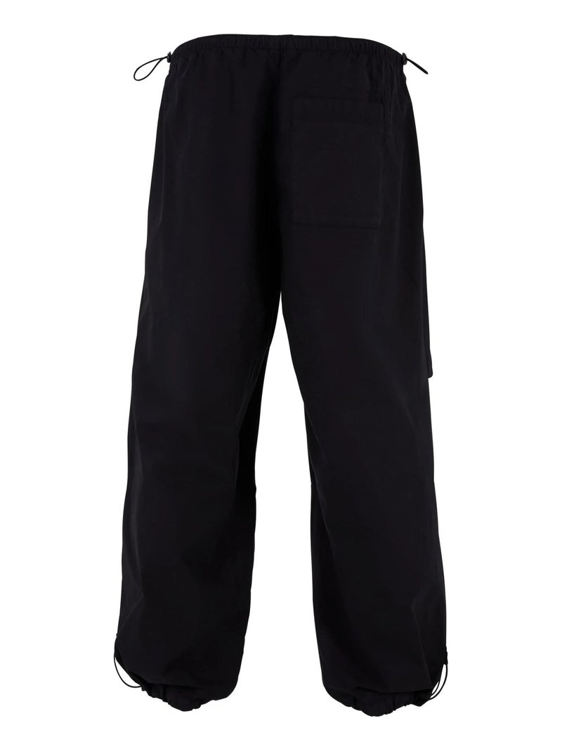 Urban Classics - Pantalon motif/style Parachute Noir - Kiabi