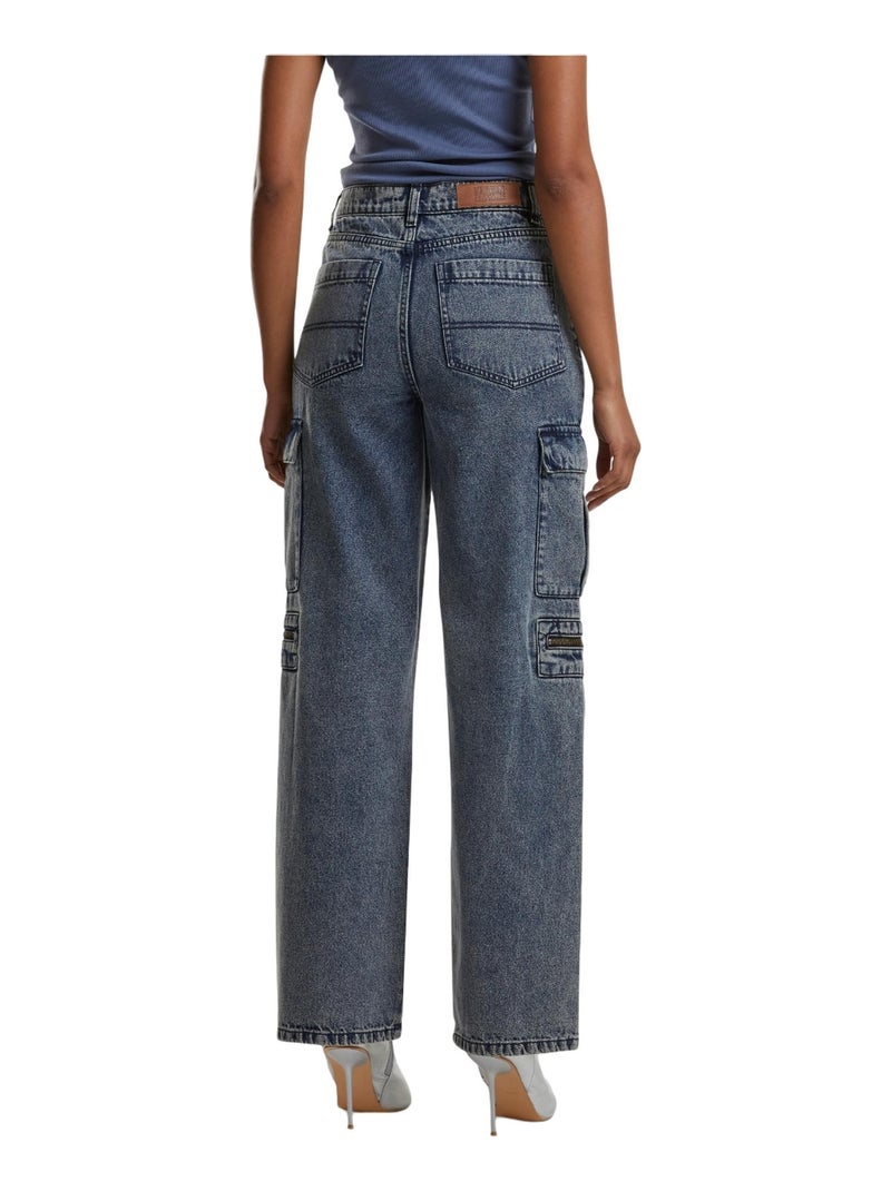 Urban Classics - Pantalon UTILITY Bleu anthracite - Kiabi