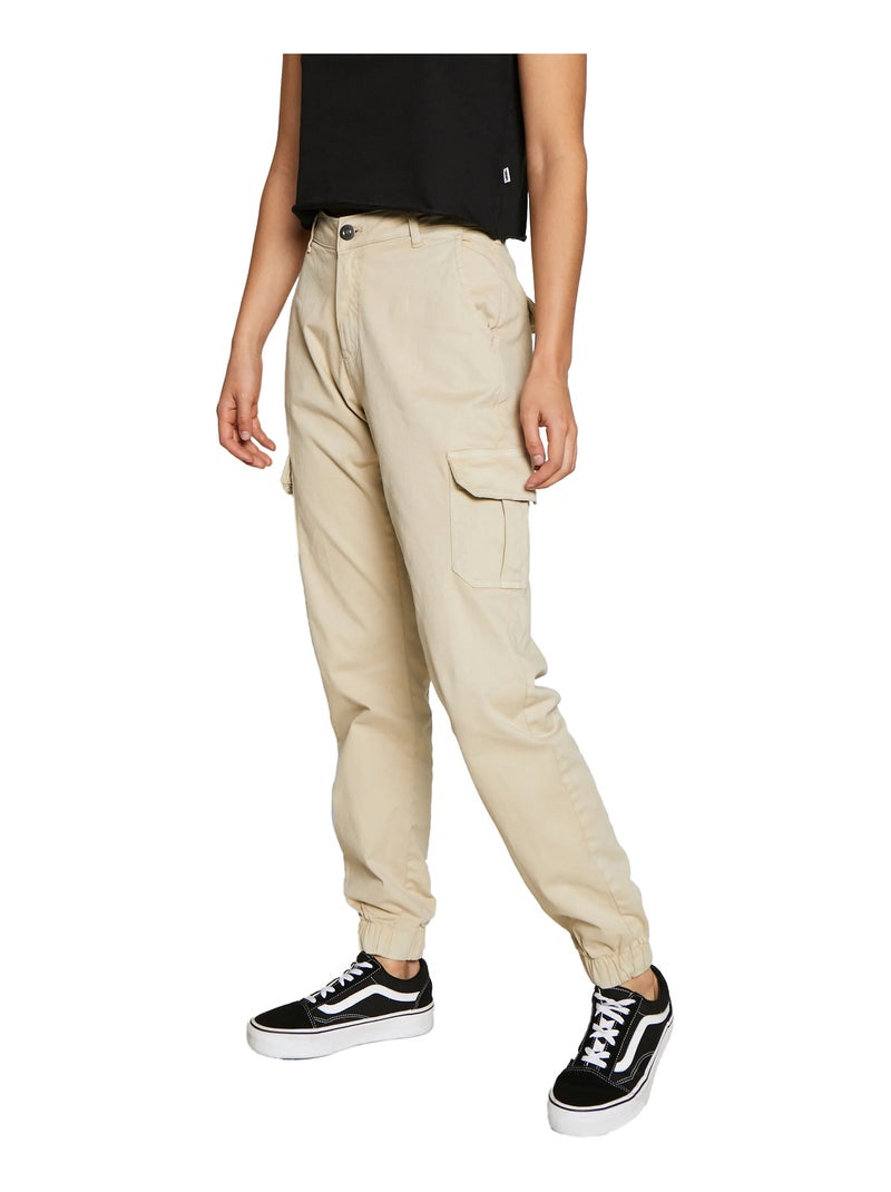 Urban Classics - Pantalon UTILITY Gris taupe - Kiabi