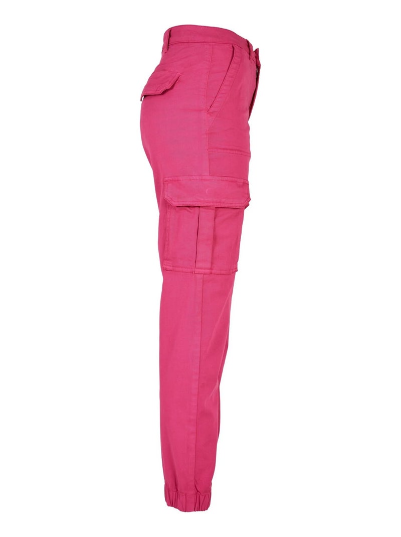 Urban Classics - Pantalon UTILITY Rose clair - Kiabi