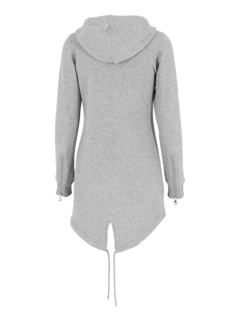 Urban Classics - Parka sweat Gris - Kiabi