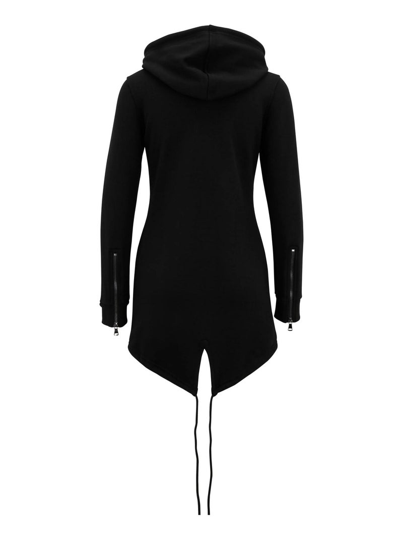 Urban Classics - Parka sweat Noir - Kiabi