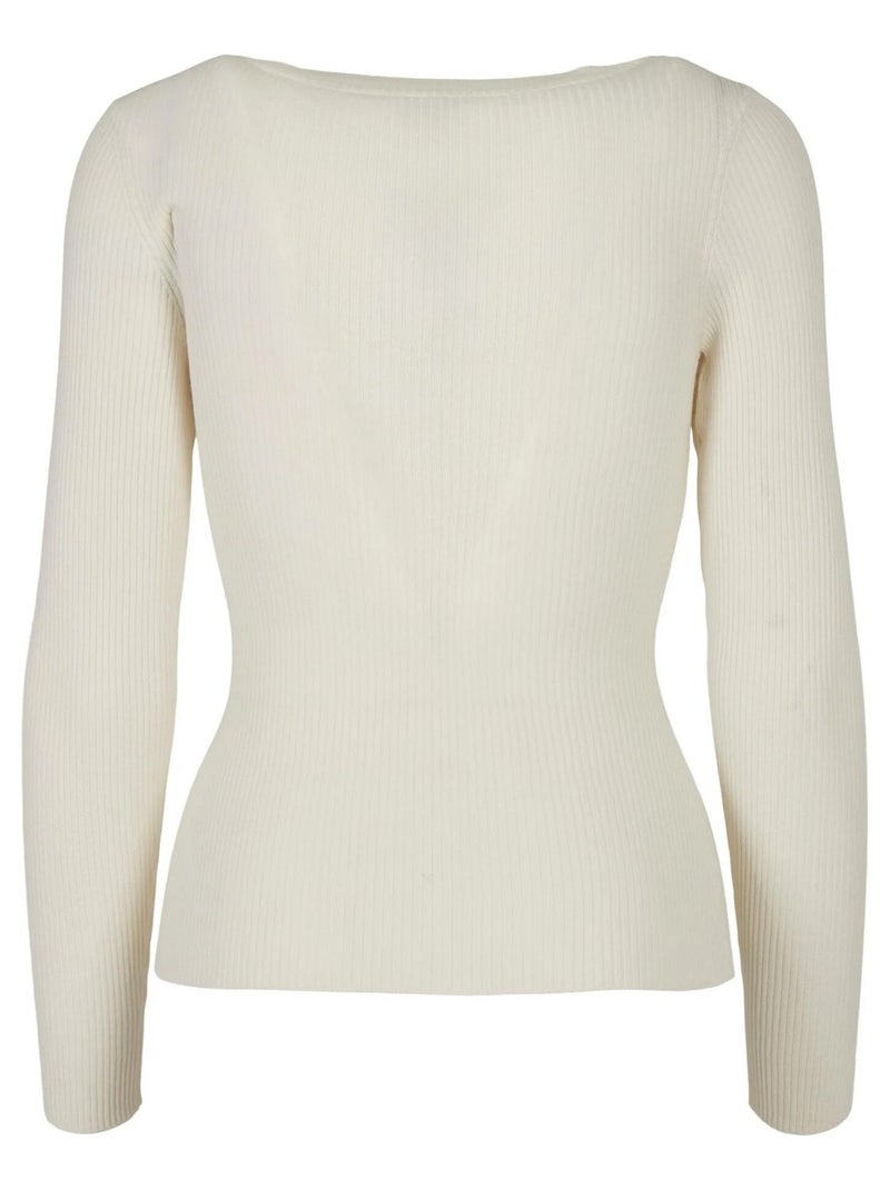 Urban Classics - Pull manches longues Blanc nacré - Kiabi