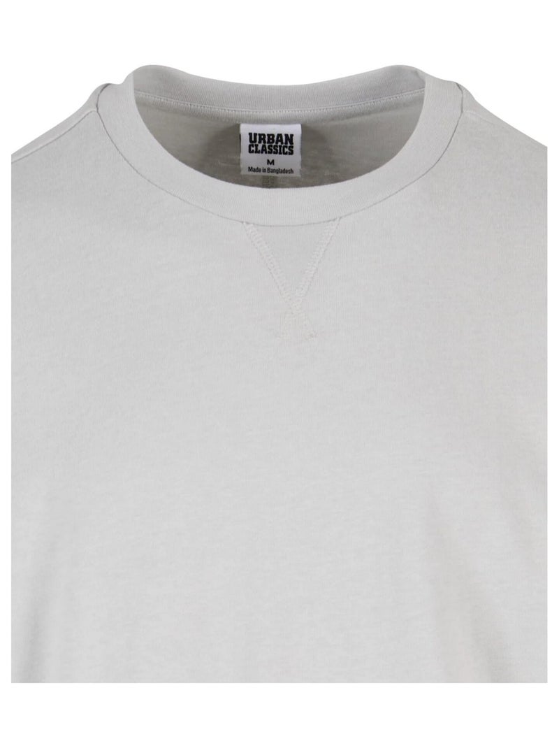 Urban Classics - Pull manches longues Gris moyen - Kiabi