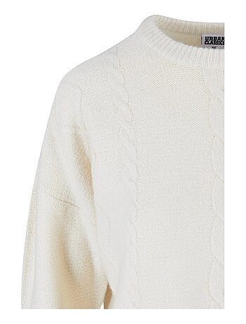Urban Classics - Pull motif/style Maille torsadée