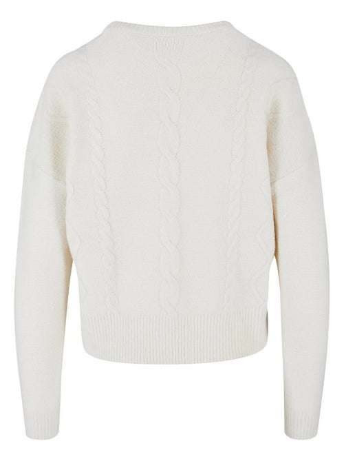 Urban Classics - Pull motif/style Maille torsadée - Kiabi