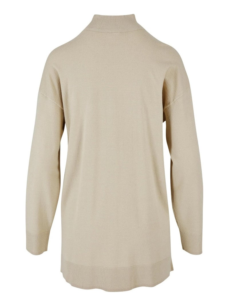 Urban Classics - Pull motif/style Tricoté Beige - Kiabi