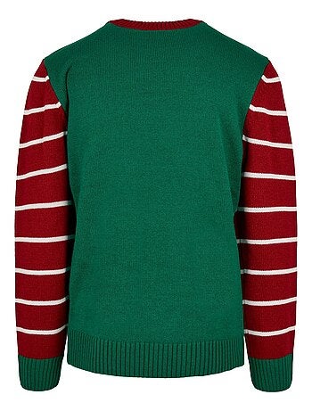 Urban Classics - Pull Noël motif/style poster 'Wanted'