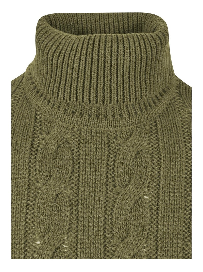 Urban Classics - Pull Vert olive - Kiabi