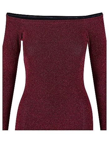 Urban Classics - Robe manches longues motif/style Paillettes