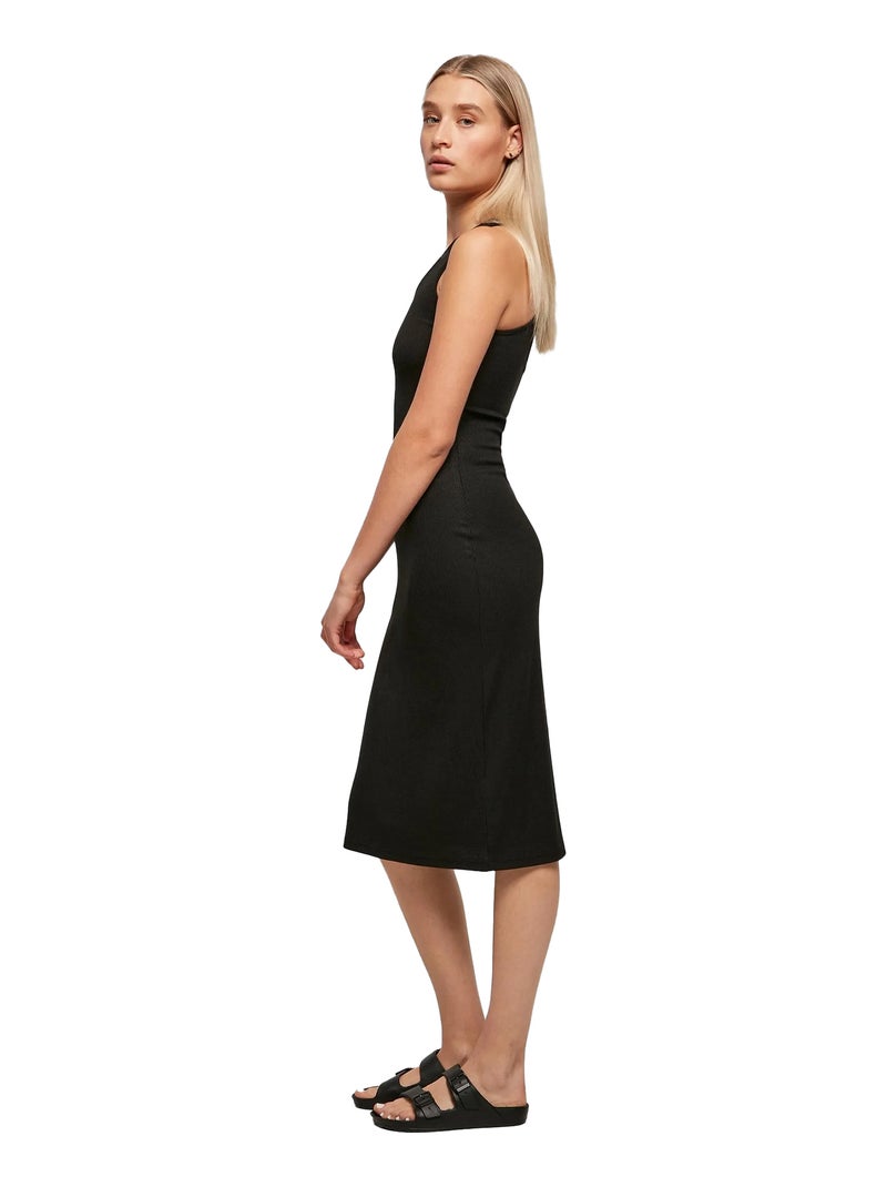 Urban Classics - Robe mi-longue Noir - Kiabi