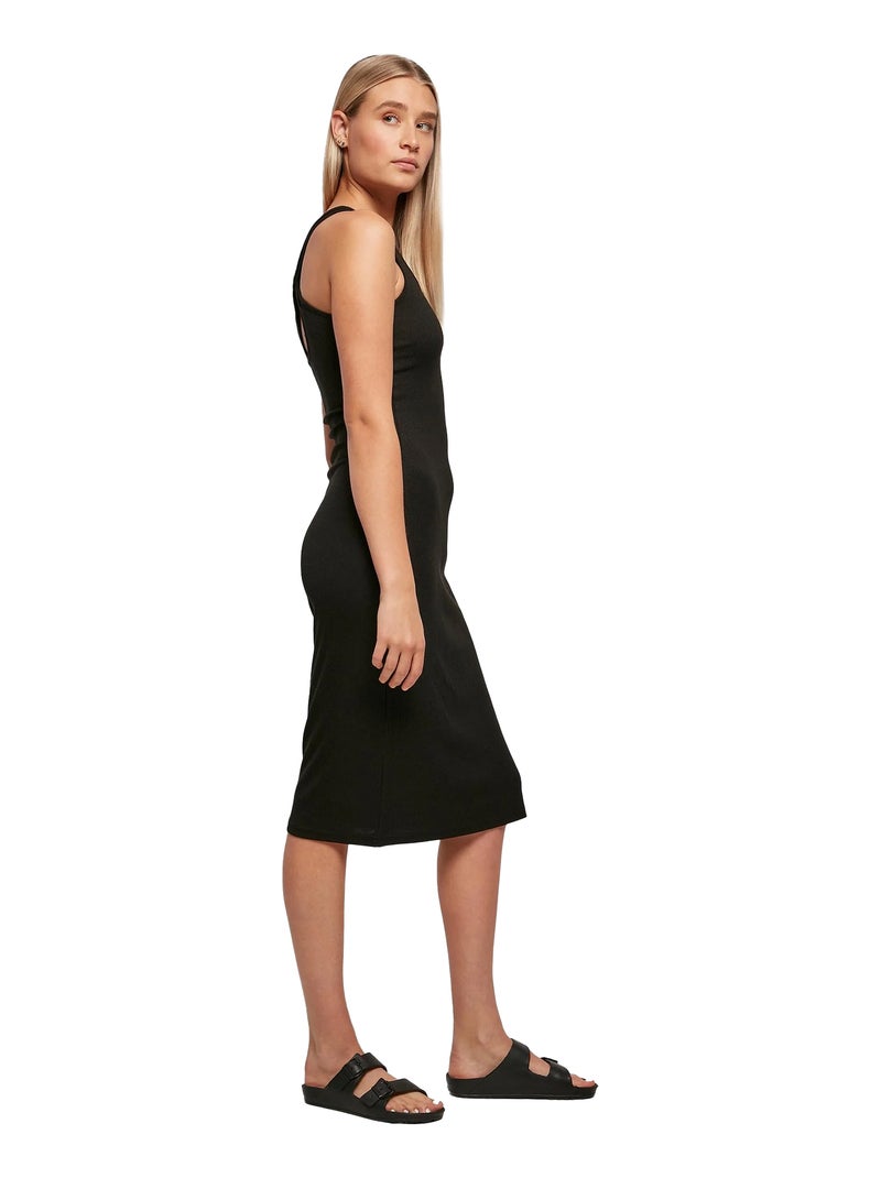 Urban Classics - Robe mi-longue Noir - Kiabi