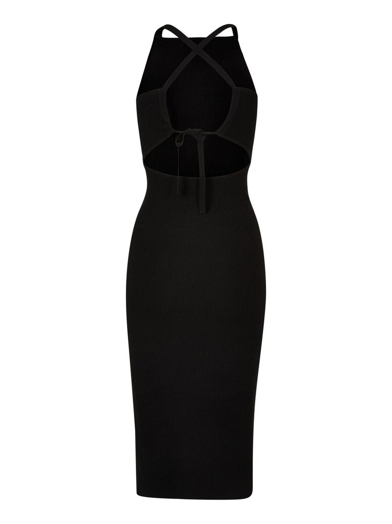 Urban Classics - Robe mi-longue Noir - Kiabi